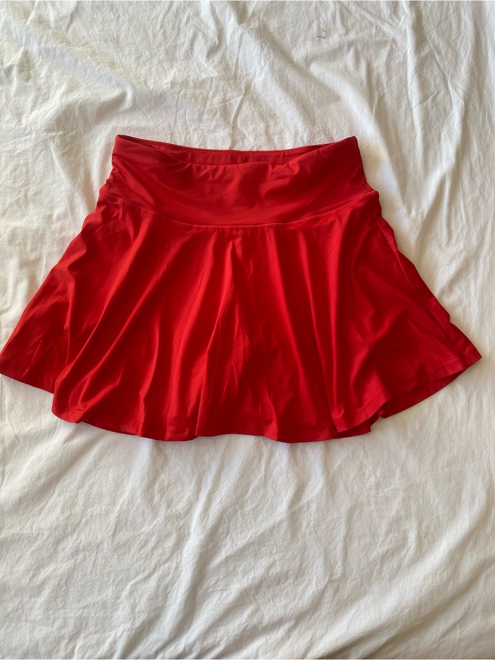Red Women's Athletic Skort